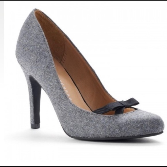 πππ£π LC Grey Bow Heel - Picture 2 of 5
